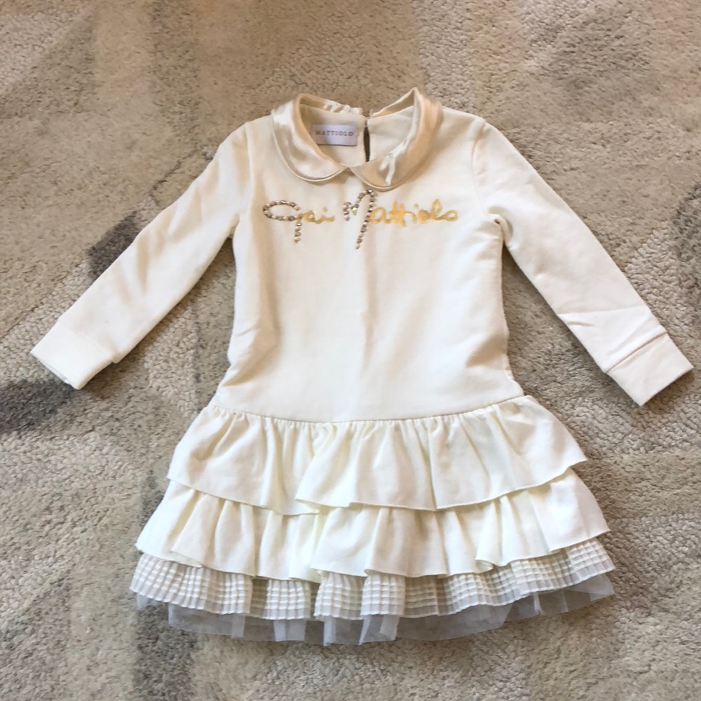 Gai Mattiolo Designer Girls Dress